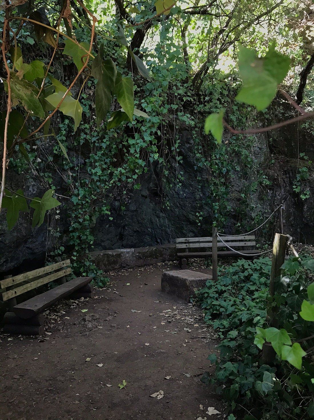 imagen de las cuevas de Fuentes de Leónimagen de las cuevas de Fuentes de León